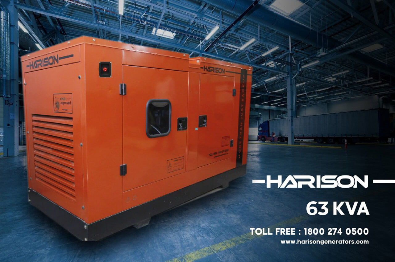 HG 63 KVA Harison Generators